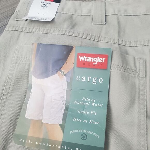 Wrangler Mens Big & Tall Cargo Shorts 42 - Picture 6 of 6